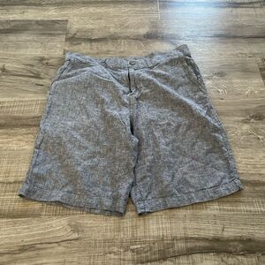 Patagonia Men's Heather Gray Casual Flat Front Shorts